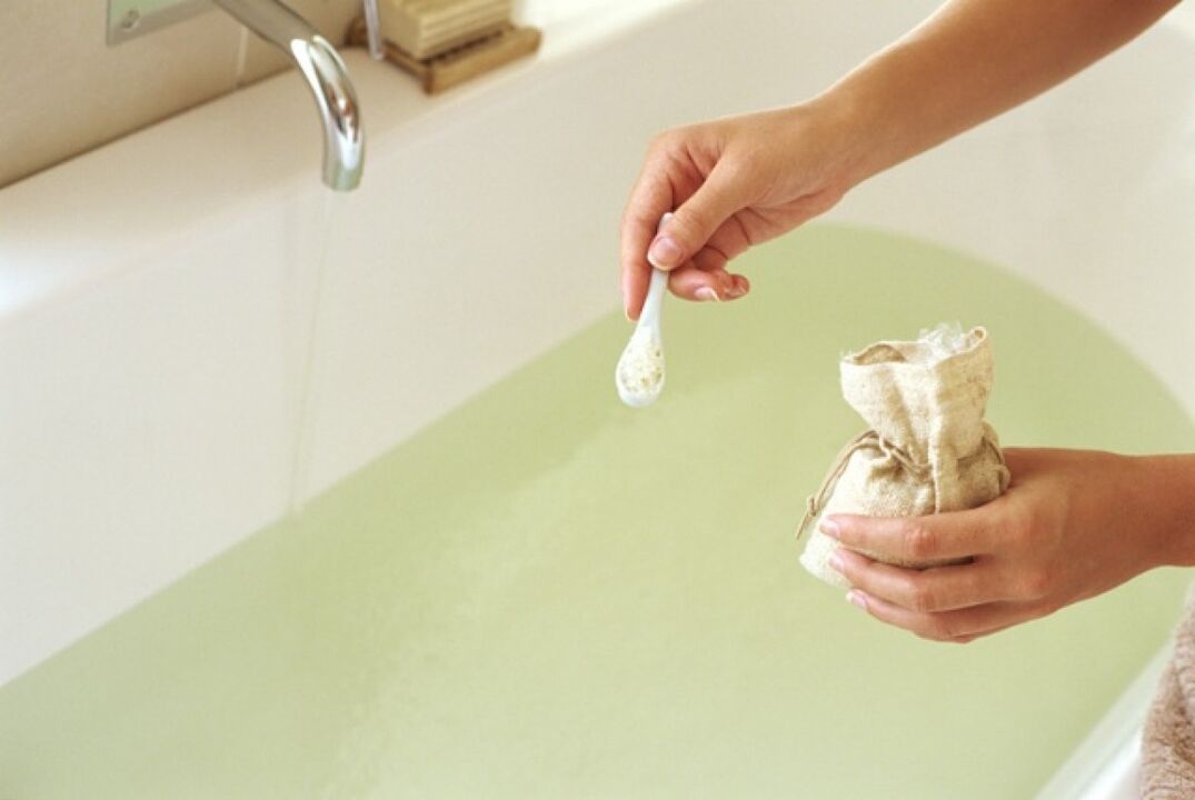 Ricetta del bagno con soda per aumentare un membro