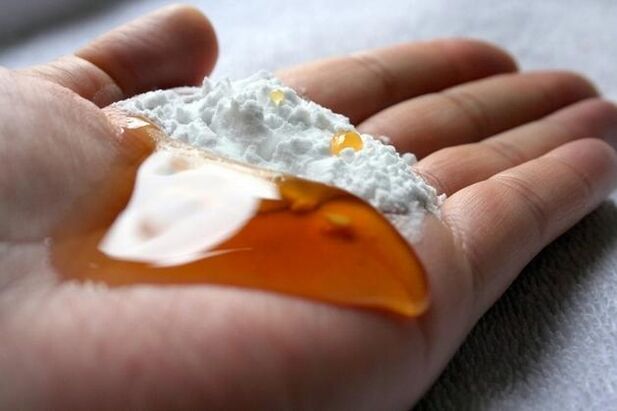 bicarbonato di sodio e miele per l'ingrandimento del pene